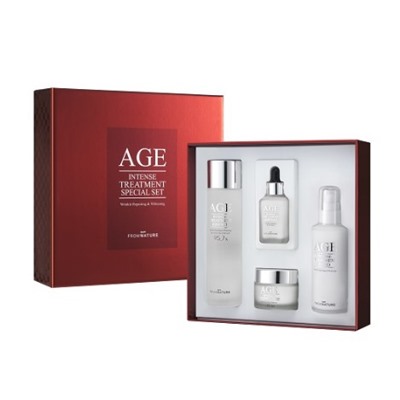 FROMNATURE Age treatment Aнтивозрастная эссенцияspecial set == 4  ==