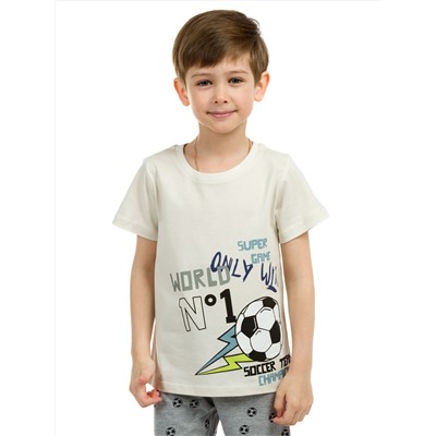 Комплект детский (футболка/брюки)  BKT 344-003 (Светло-серый)