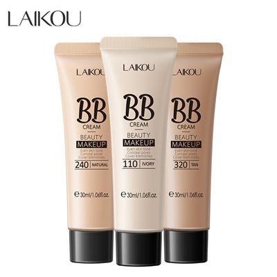 (Срок 04.2024) ВВ-крем Laikou Beauty Make up, 30 гр. ТОН 110 СВЕТЛЫЙ