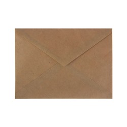 Конверт почтовый крафт С5 162 х 229 мм, без подсказа, без окна, клей, 80 г/м2