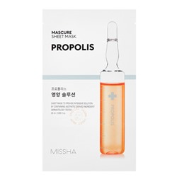 Missha Mascure Nutritiion Solution Питательная тканевая маска(Propolis)