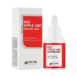 Сыворотка для лица ампульная с AHA,BHA и PHA кислотами и экстрактом яблока Red Apple ABP Boosting Drops, EYENLIP, 30 мл