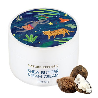 NATURE REPUBLIC Shea Butter Steam Освежающий паровой крем (для жирной и комбинированной кожи)