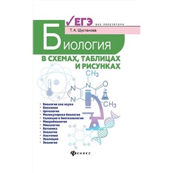 Татьяна Шустанова: Биология в схемах, таблицах и рисунках. Учебное пособие (-33117-0)