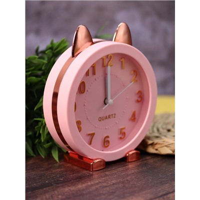 Часы-будильник "Golden awakening Kitty", pink