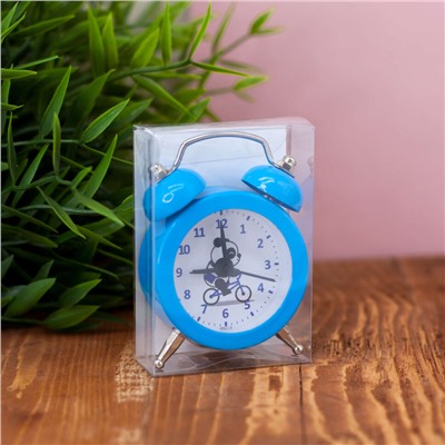 Часы-будильник "Mini panda", blue