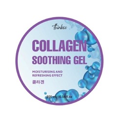 Гель универсальный для лица и тела с Коллагеном, COLLAGEN SOOTHING GEL, Thinkco, 300 мл