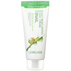 Крем для рук увлажняющий с муцином улитки DAILY MOISTURIZING SNAIL HANDCREAM, LEBELAGE, 100 мл