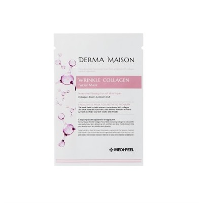 Medi-Peel Derma Maison Wrinkle Collagen Facial Mask 23 ml