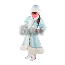Детский карнавальный костюм Снегурочка Княжеская (дет.) 918
