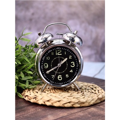 Часы-будильник "Wake up clock", black