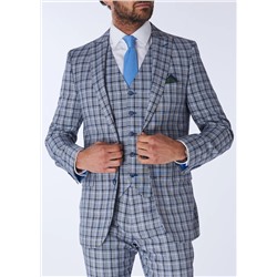 Henley & Knight Thomas Check Suit Jacket