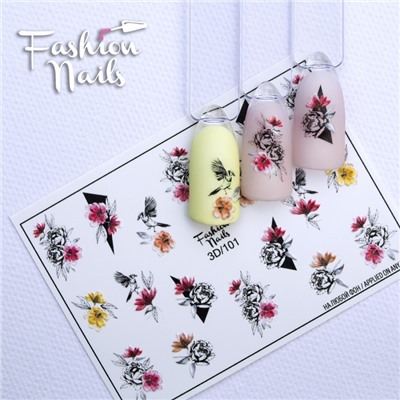 Fashion Nails, Слайдер-дизайн 3D/101