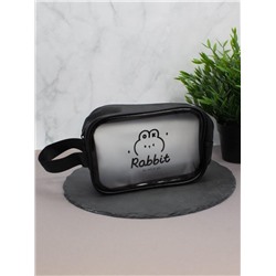 Косметичка "Rabbit", black (14х20х9,5 см)