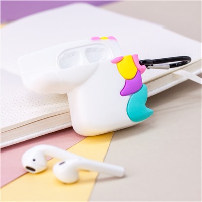 Чехол для Airpods "Unicorn head"