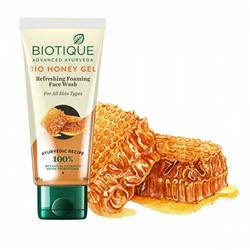 Biotique Bio Honey Gel Refreshing Foaming Face Wash 100ml / Био Гель для Умывания Лица Освежающий и Пенящийся с Медом 100мл