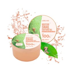 Восстанавливающий гель с улиточным муцином Moisture Snail Purity Soothing Gel, LEBELAGE   300 мл