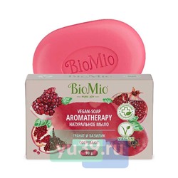 BioMio BIO-SOAP Мыло туалетное Гранат и базилик, 90 гр.