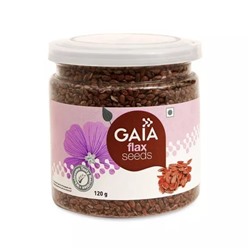 Семена Льна (120 г), Flax Seeds, произв. Gaia