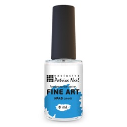 Patrisa Nail, Акварельные капли FINE ART №A5 синий, 8 мл