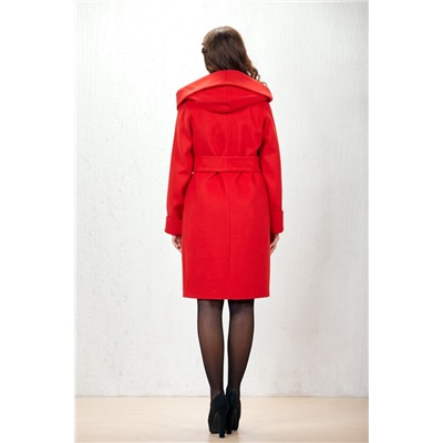 Пальто 18910  (красный)