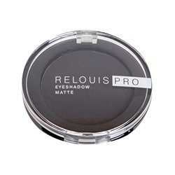 Тени для век "Relouis Pro Eyeshadow Matte" тон: 17, carbon (10624042)