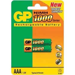 Аккумулятор GP R3 (1000 mah) 100AAAHC BL-2 NiMH