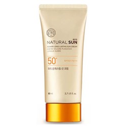 THE FACE SHOP Natural Sun Eco Стойкий солнцезащитный крем SPF50PA+++ (80 мл)