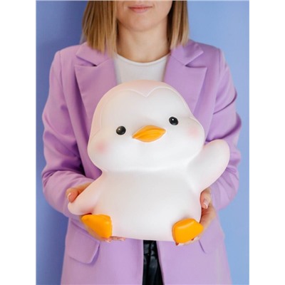 Копилка «Cute penguin», pink (28 см), пластик