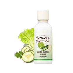 SKINFOOD Premium Lettuce & Cucumber Watery Успокаивающая эмульсия с экстрактом листьев салата и огурца