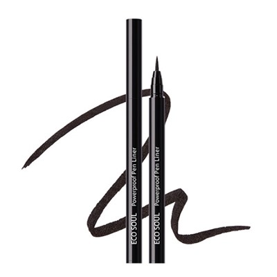 The Saem co Soul Powerproof Pen Liner 01 Black [0.65ml ]