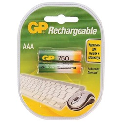 Аккумулятор GP R3 (750 mah) 75AAAHС BL-2 NiMH