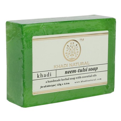Khadi Neem-Tulsi Soap 125g / Мыло с Нимом и Тулси 125г