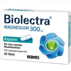 Biolectra (Биолектра) Magnesium 300 mg Kapseln 20 шт