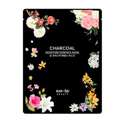 Тканевая маска для лица с древесным углем Charcoal Oil Moisture Essence Mask, EYENLIP   25 мл