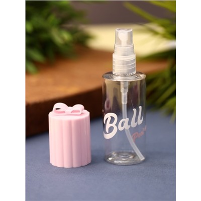 Дорожная бутылочка "Bow ball", pink (35 ml)