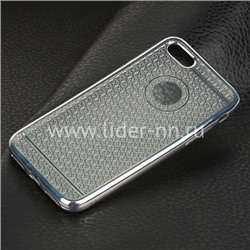 Задняя панель для  iPhone7/8 Силикон (15001ch) серебро