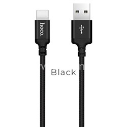 USB кабель для USB Type-C 1.0м HOCO X14 (черный) 3.0A