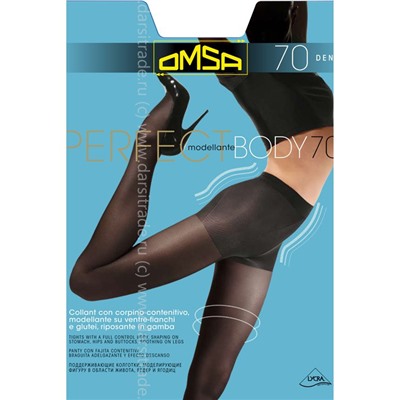 Колготки женские Perfect Body 70 Дроп Omsa 5/Fumo