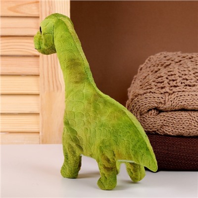 Мягкая музыкальная игрушка «Динозаврик», 20 см, цвет зелёный