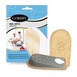 HEEL ORTO for lady (подпяточник женский 1,5 см. кож.) Corbby