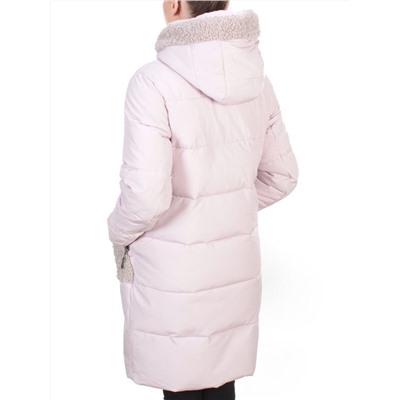 2197-2 PINK Пальто зимнее женское OLAYEETE (200 гр. холлофайбера) размер 50