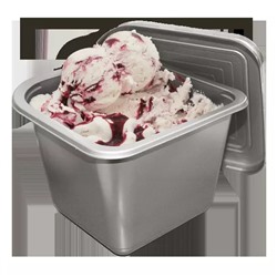 Мороженое пломбир «ДЕСЕРТ ПАВЛОВА» со вкусом безе с наполнителем лесная ягода с кусочками и безе-меренгами 1.0кг