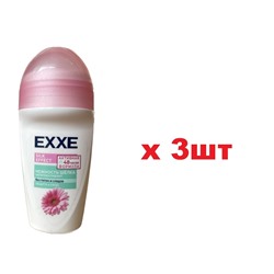 EXXE Дезодорант роликовый 50мл Silk effect Нежность шелка жен 3шт