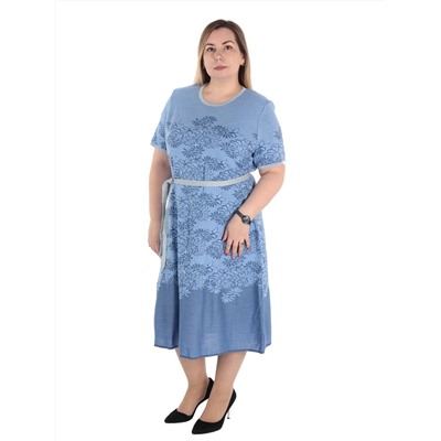 [009-008-300] Платье «Русана» синий