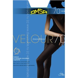 Колготки женские Velour 70 XL Omsa Дроп 5/Moro