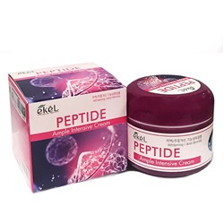 Интенсивный ампульный крем для лица с пептидами Ample Intensive Cream Peptide, Ekel 100 г