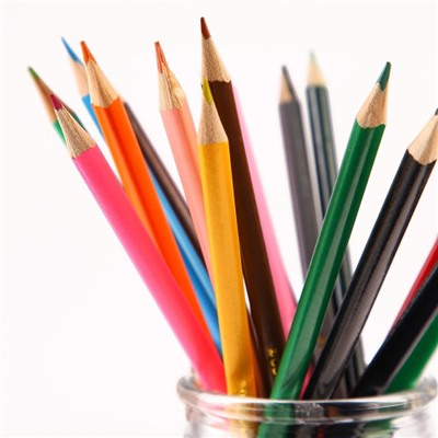 Цветные карандаши, 18 цветов, трехгранные, Смешарики