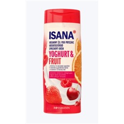 ISANA Yoghurt & Fruit крем-гель для душа с вит. Е и фруктовый аромат 300 мл