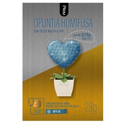 NOHJ Opuntia Humifusa gold foil Золотая фольгированная маска с экстрактом опунции (Укрепление)